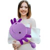 JANCLF Axolotl Stuffed Animal Plush Toy,Cute Soft Salamander Plush Pillow,Kawaii