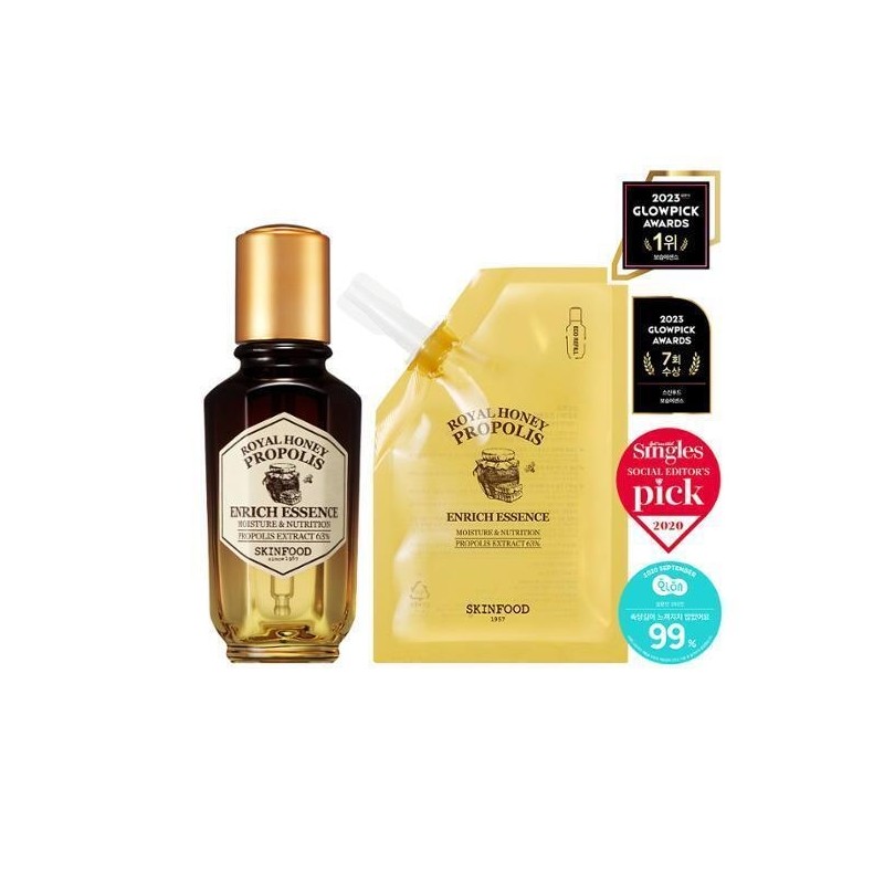 [1+1/All Young Exclusive] Skinfood Royal Honey Propolis Enrich Essence Refill