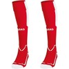 JAKO Stump Socks Lazio 3866, Multicoloured (red / white), 3