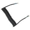 Trailer Extension Coiled Cable 12.8ft 20AWG 7 Core Polyurethane Copper