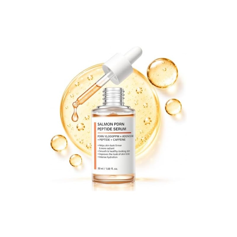 Sérum Facial Salmón PDRN Peptide,Reducir las líneas finas
