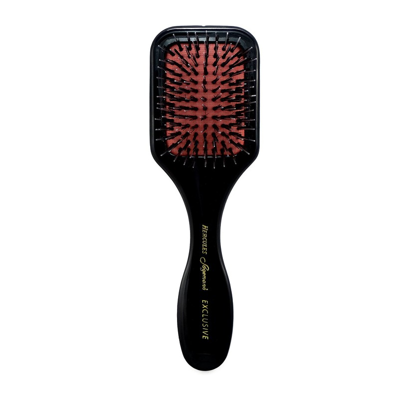 Hercules Sägemann Exclusive Small Paddle Hair Brush with Natural Boar