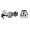 Glass Moka Pot Stainless Steel Heat Resistant Portable Classic Italian