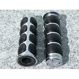 i5 Chrome Grips compatible with Honda Goldwing Gold Wing 1200 1500 1800