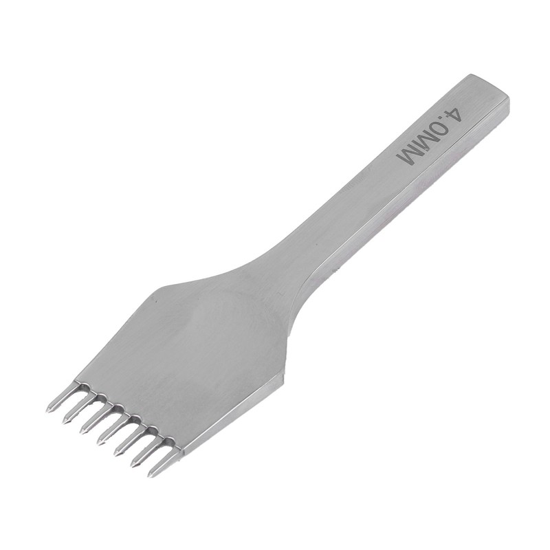 Leather Pricking Iron Round Cutting Mirror Polished High Speed Steel