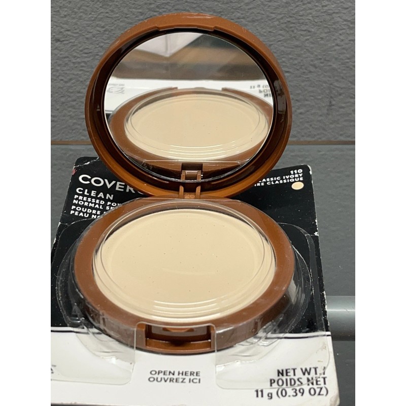 CoverGirl Clean Pressed Powder 110 Classic Ivory New Sealed