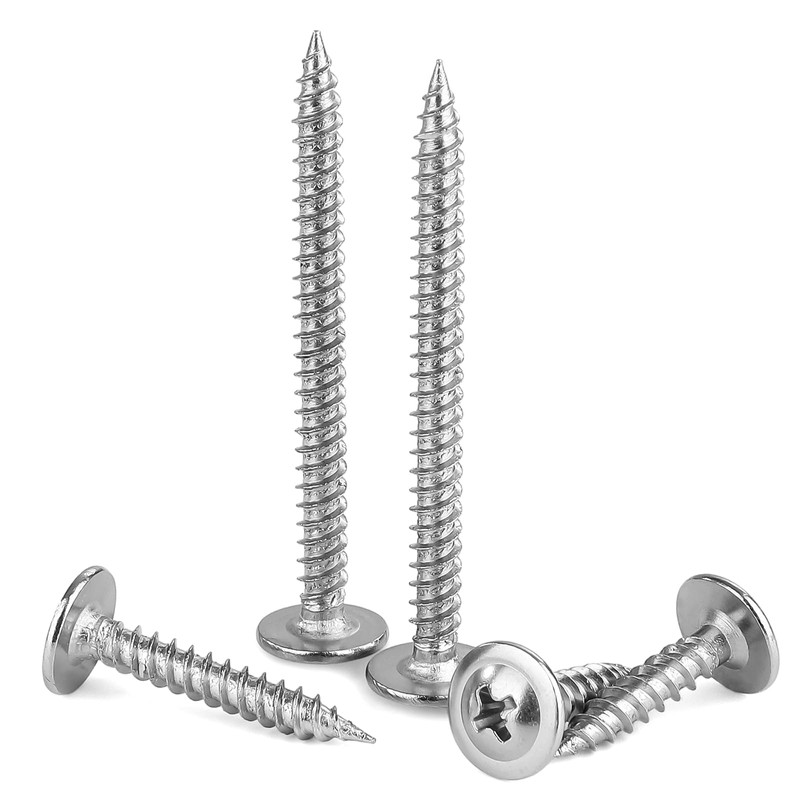 #8 x 1/2" Wood Screws Phillips Truss Head Fast Self