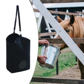 SM SunniMix Horse Hay Bag Horse Hay Feeder Bag Hay Storage Bag Hay Sack Hanging Pouch Tote Bag Horse Feed Bag Horse Slow Feeder Hay Bag