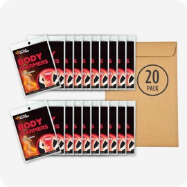 Little Hotties 20 Ct Body Warmers Bundle - Extended Warmth with Safe and Discreet Heat Pads