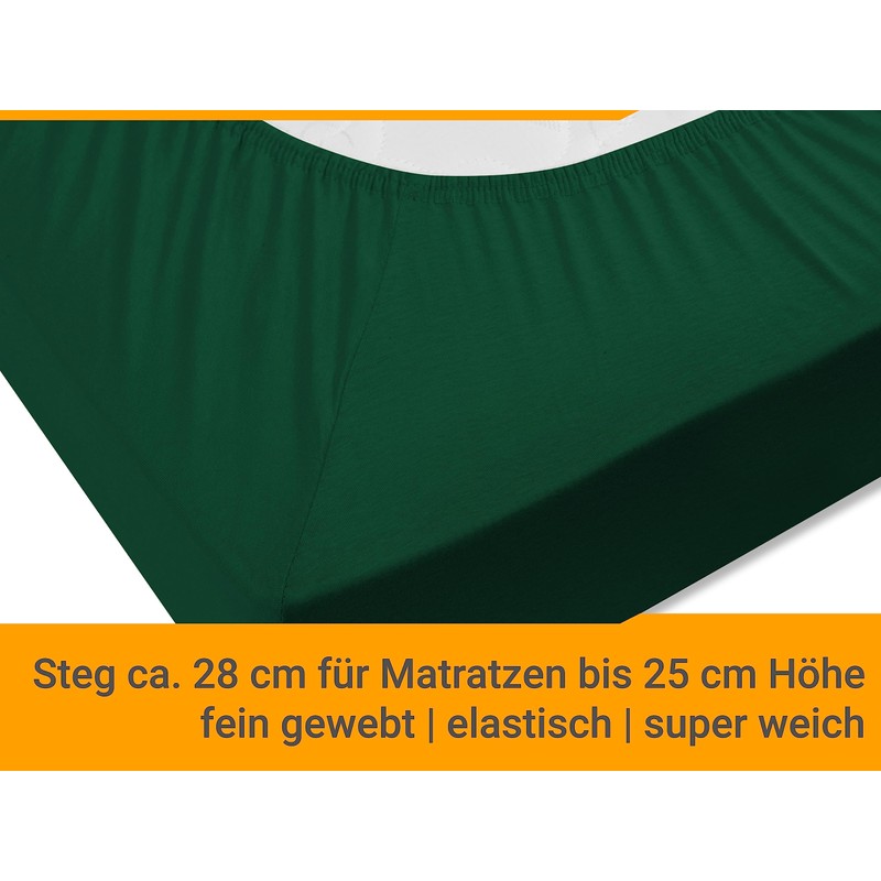 Classic Jersey Fitted Sheet Available In 34 Colours and 6