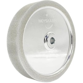 CBN Grinding Wheel 6 inch 320 Grit,1" Wide,1/2” Arbor,for Sharpening Woodturning and HSS Tools,Suitable for All Kinds of 6-inch Bench Grinders(320 Grit)