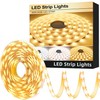 FUPT LED Strip 5 m USB, Warm White to Cool