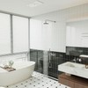 Naiture 90 Degree Shower Head Extension Arm, 20 inch Length