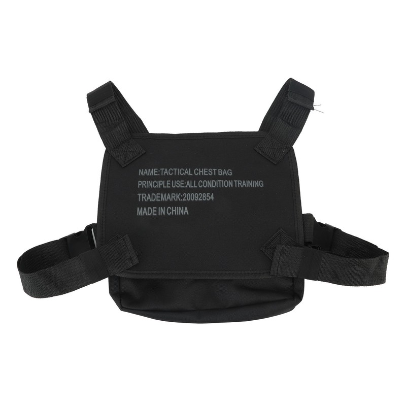 Chest Rig Waterproof Oxford Cloth Adjustable Shoulder Strap Pouch Vest