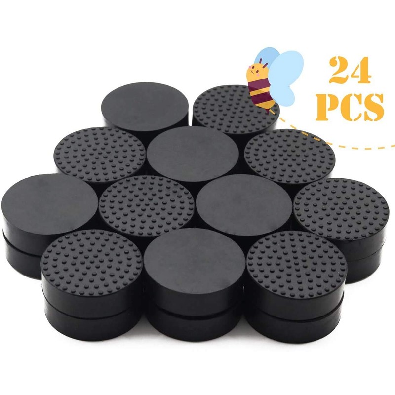 UFelice 24 Pack Invisible Pot Feet with Enhanced Non-Slip Surface