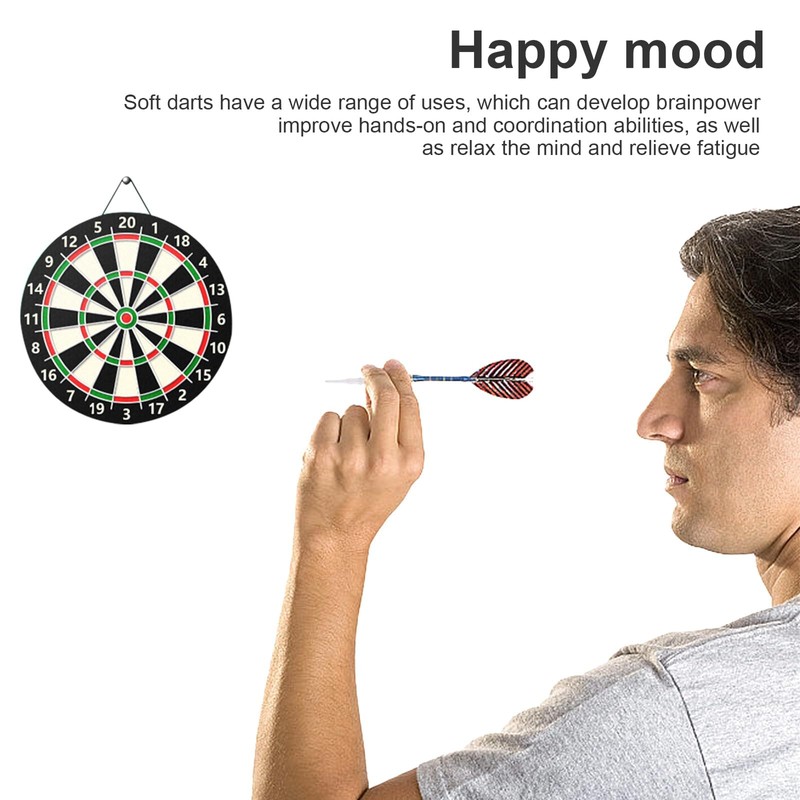 HUANR Pack of 200 Dart Tips, Soft, White Darts, Plastic