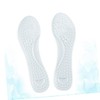 KOMBIUDA 3pairs Gel Insoles for Ladies Transparent Arch Support Foot