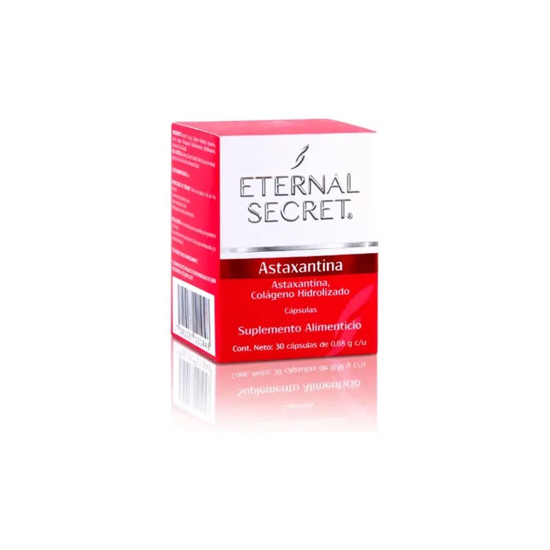 Astaxantina / Colageno 40/200 Mg + Elasticidad Para Piel