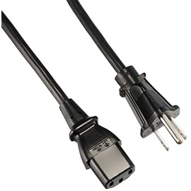 Buffalo BSACC0720BKA Power Cable 3-pin socket (Female) to 3-pin Plug (Male) 6.6 ft (2 m)