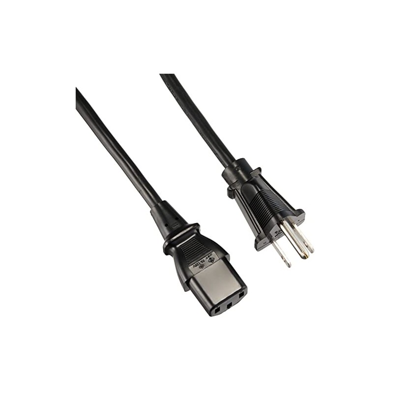 Buffalo BSACC0720BKA Power Cable 3-pin socket (Female) to 3-pin Plug