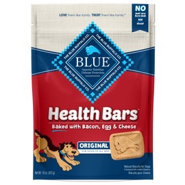 Blue Buffalo Health Bars Natural Crunchy Dog Treats Biscuits