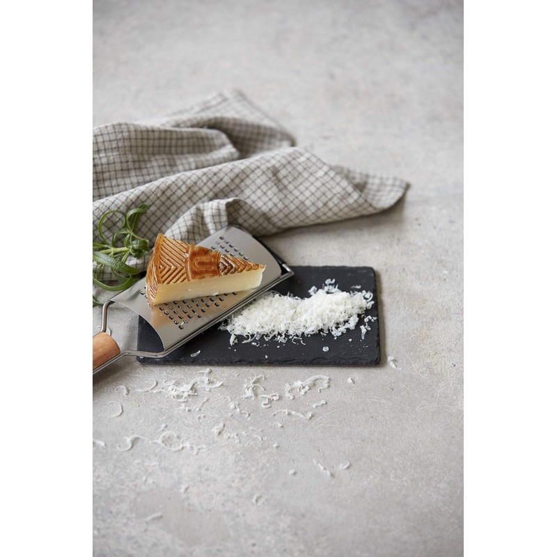 Nicolas Vahe 108700009 Grater, Stainless Steel, Birch