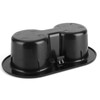 Rear Seat Cup Holder Bottle Storage Dual Drink Cupholder Fit