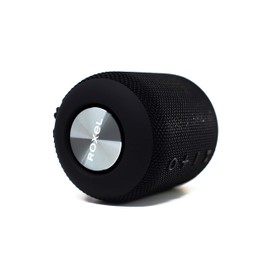 Roxel RXB-360BT Bluetooth Wireless Portable Travel Speaker with Extra Bass for IOS, Android and Computers with Water Resistant Technology. Hands-Free Calls. Indoor or Outdoor Speaker (Black)