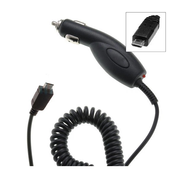 Generic microUSB Car Chrgr cargador Para Carro Tracfone LG 441G/Ultimate