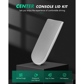 SCITOO Auto Center Console Lid Kit Center Console Cover Replacement fits for 1999-2010 FOR Volkswagen Beetle Grey