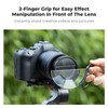 K&F Concept 100mm Half Moon Kaleidoscope Prism Lens Filter Handheld
