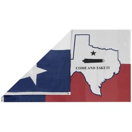 3X5 Texas Flag & Map Gonzales Come & Take It 100D Woven Poly Nylon 3'x5' flag