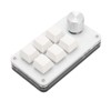 6 Key One Handed Mechanical Keyboard with Knob Wired Plug