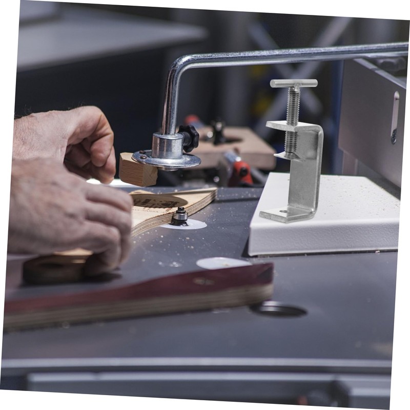 CHILDWEET 2Pcs Heavy Duty Table Clamp Sturdy Desk Side Clamp