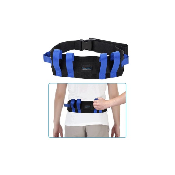 Gait Belts Transfer Belts for Seniors Physical Therapy with Handles Safety Gait Belt for Lifting Elderly Fall Prevention Devices Medical Walking Belt for Home Care, Patients Standing Assist
