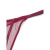 Victoria's Secret Sheer Shine Thong Panty Color Red New (US,