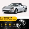 BMTxms 6X White LED Interior Map Lights For TOYOTA MR2