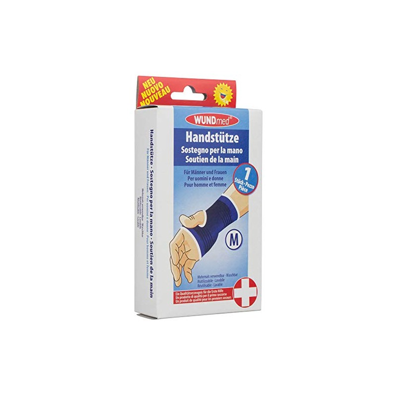 Wundmed – Hand Support Size M, washable, blue