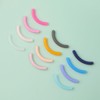 CLSSLVVBN 10pack/lot Silica Gel Reusable Eyelash Curler Refills with Curved