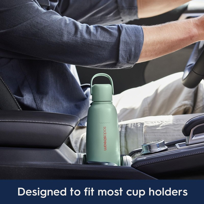 SodaStream - Fizz & Go Cool Bottle | Stainless Steel