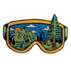 CHBROS All My Friends are Dead Dinosaur Iron on Patch
