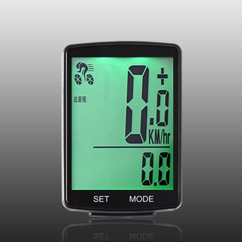 Multifunctional LCD Screen Bicycle Computer Wireless Bike Rainproof Speedometer Odometer