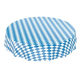 ANRO Oilcloth Tablecloth Oilcloth Tablecloth Wax Tablecloth Bavarian Diamond Oktoberfest Round 120 cm