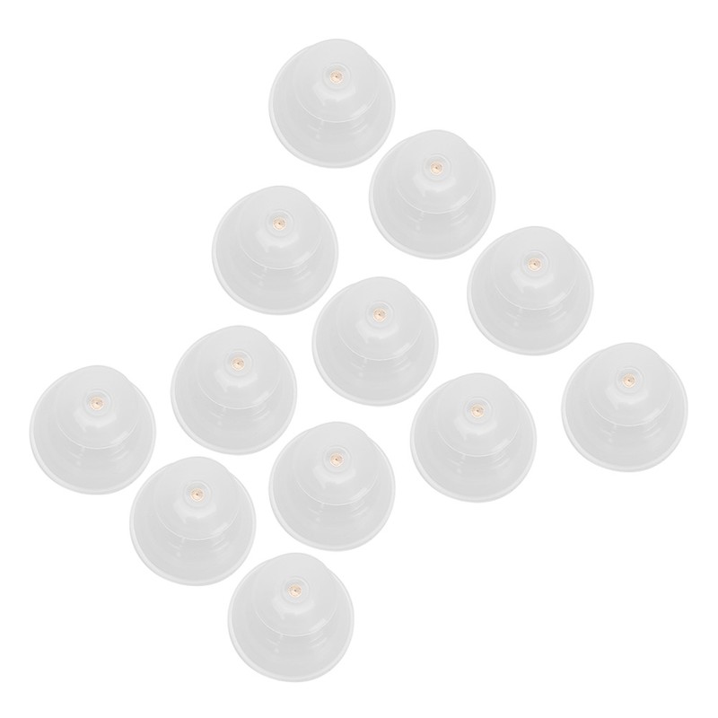 12pcs Silicone Body Therapy Cupping Vacuum Massage Strong Suction Detox
