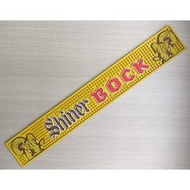 Shiner Bock Professional Bar Mat Spill Mat Drip Bar Rail Mat