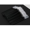 KOLAMOON 100 Pcs Disposable Brushes Plastic Paint Brushes Model Brushes