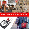 Teokantz Pack of 2 Universal Keys Control Cabinet Key 4