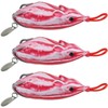 3Pcs Sequin Conversion Soft Artificial Simulation Snakehead Lure Bait Fishing