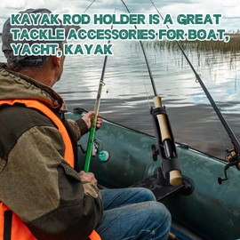 Segolike Fishing Rod Holder Adjustment Kayak Fishing Boat Rod Holder Adjustable Track Mounted Rod Holder