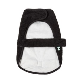 FuzzYard Black Teddy Dog Wrap Vest (2)